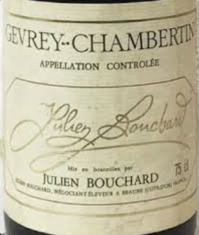 (image for) Julien Bouchard GEVREY CHAMBERTIN 1994 [GL ]